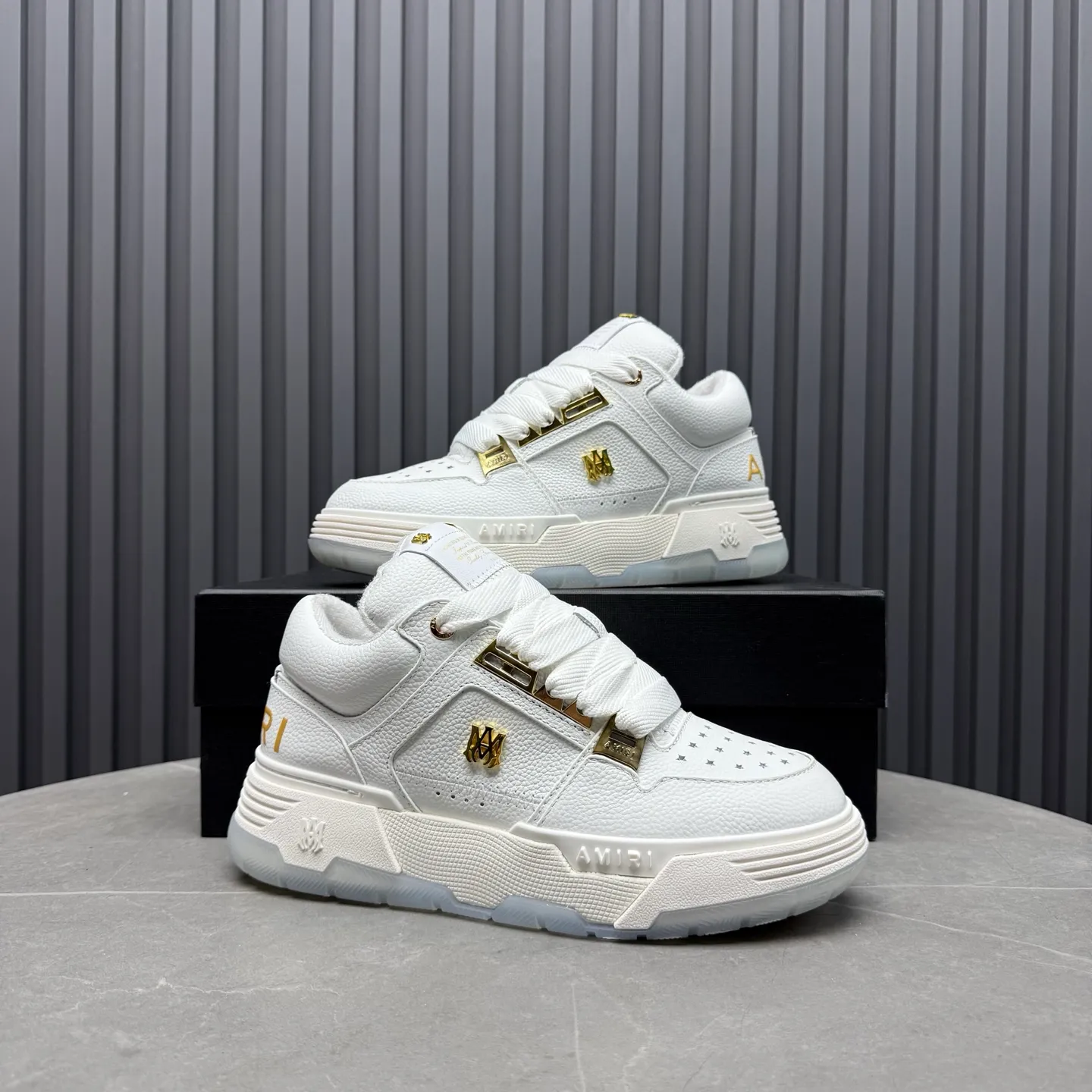 Men's shoes 💰660💰 AMIRI AMIRI trendy brand hot sale 🔥 Available all year round, couples 💑 Official website synchronization Imported fabrics 1⃣️ vs 1⃣️ replica, original factory special original sole, 35-45 (45. non-refundable)